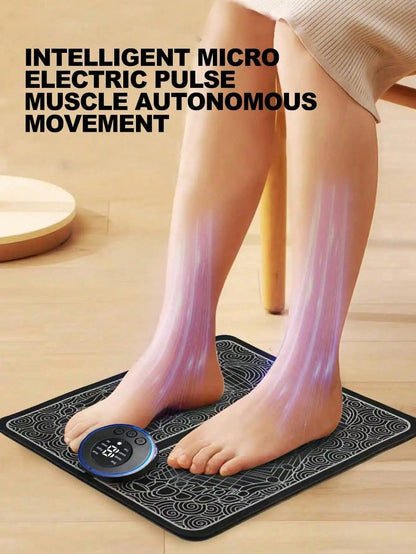 Electric Foot Massage Pad – Rechargeable & Portable