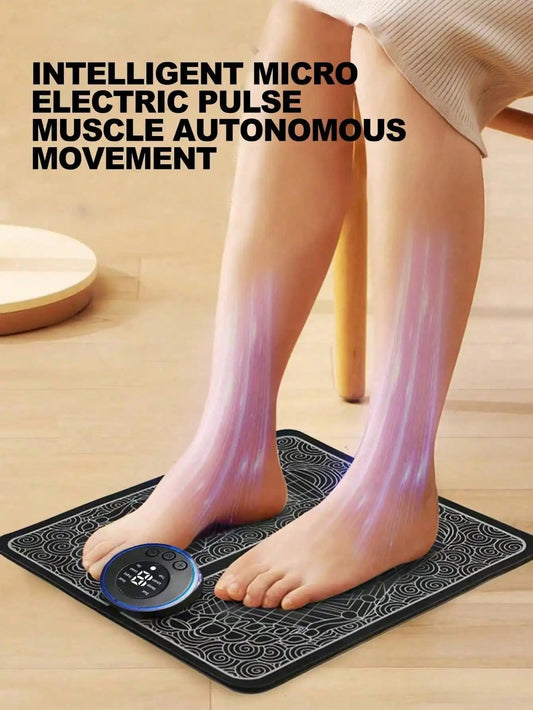 Electric Foot Massage Pad – Rechargeable & Portable