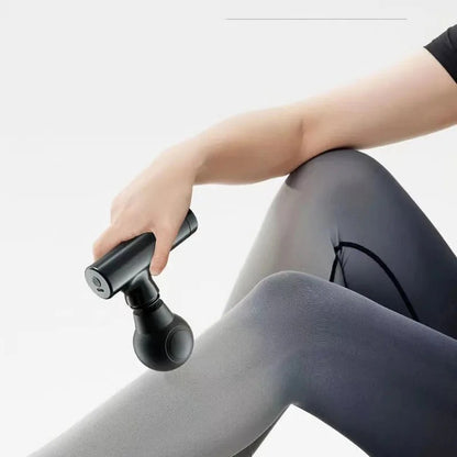 Portable Electric Massage Gun with 6 Attachments & LCD Display